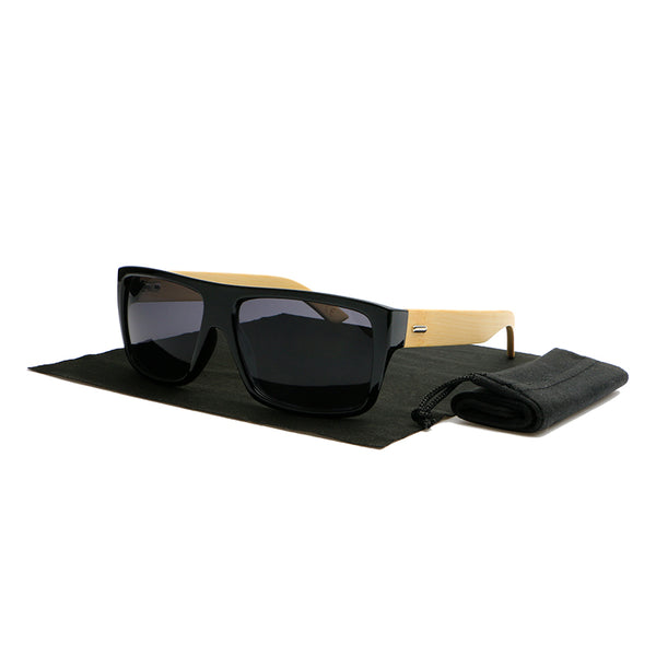Polarized Square Wooden Sunglasses