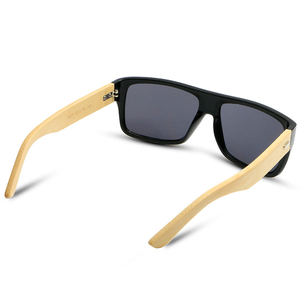 Polarized Square Wooden Sunglasses