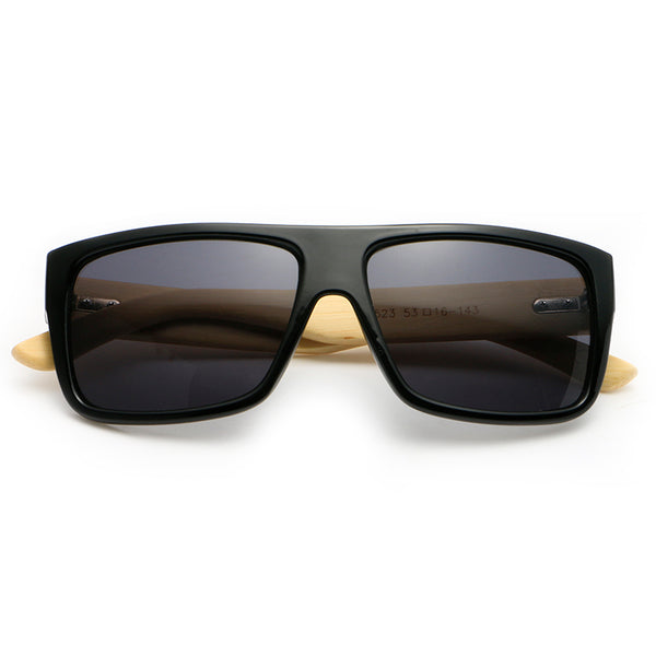 Polarized Square Wooden Sunglasses