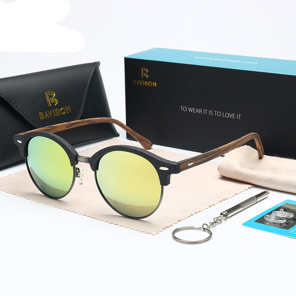 Retro Classic Style Wooden Shades