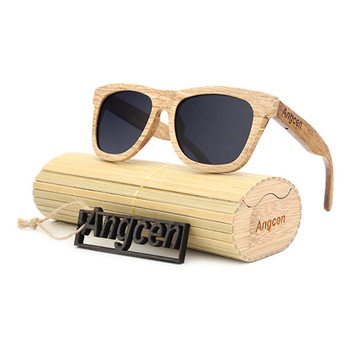 Wooden Polarized Lens Sunglasses