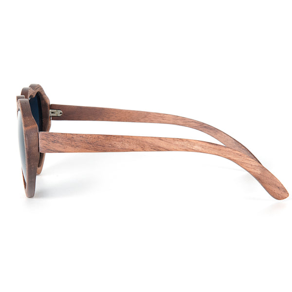 Heart Shape Wooden Sunglasses