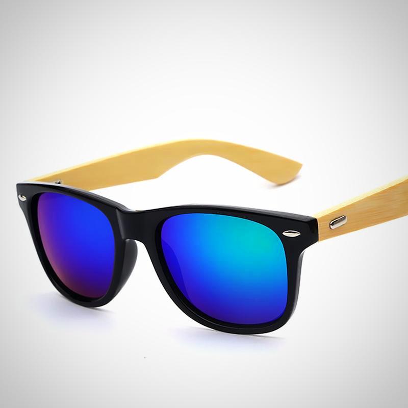 Bamboo Wooden Frame Sunglasses