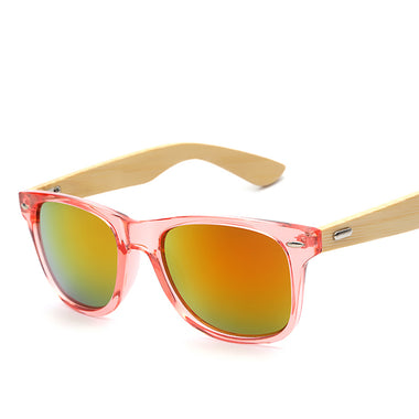 Bamboo Wooden Frame Sunglasses