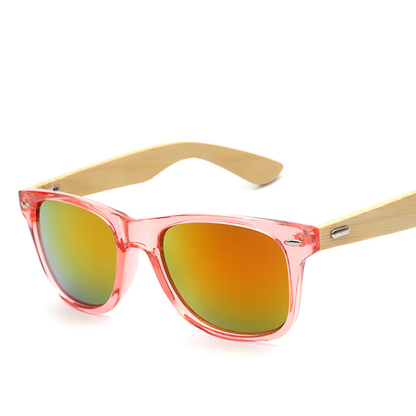 Bamboo Wooden Frame Sunglasses