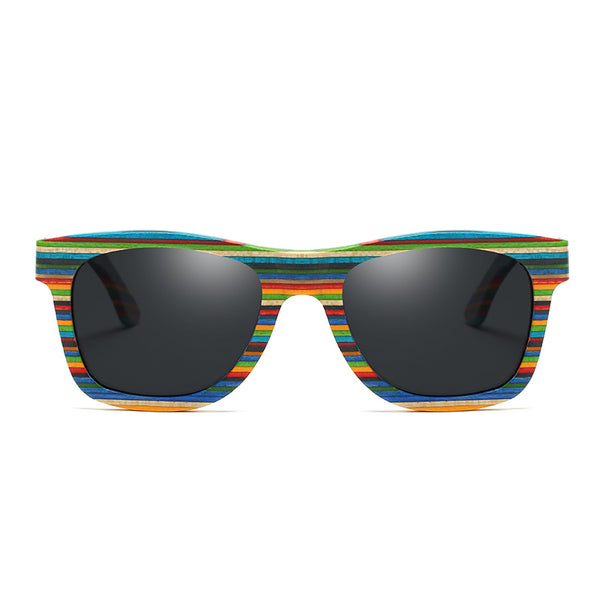 Polarized Lens Wooden Sunglasses