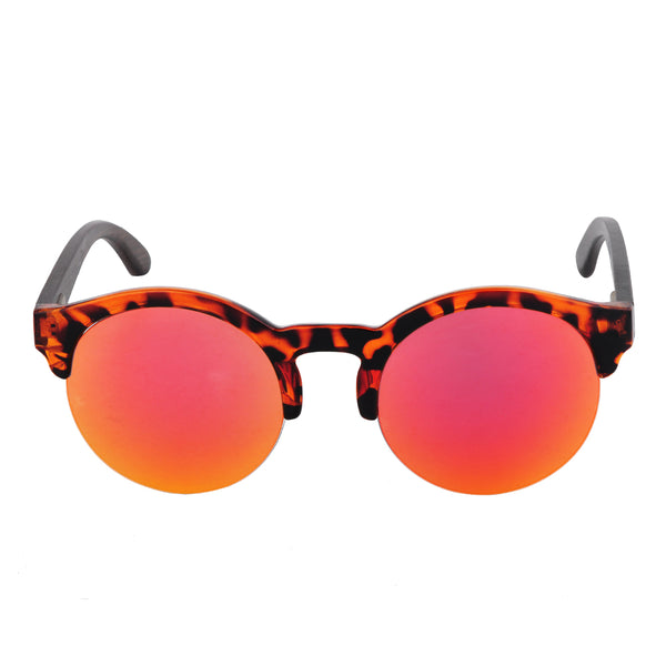 Browline Wooden Sunglasses