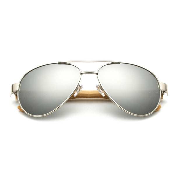 Photochromic Lens Wooden Sunglasses