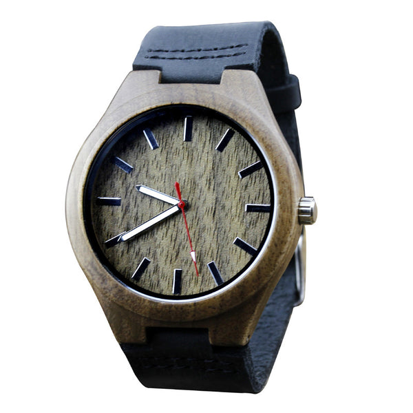 Wild style Bamboo Analog Wristwatch