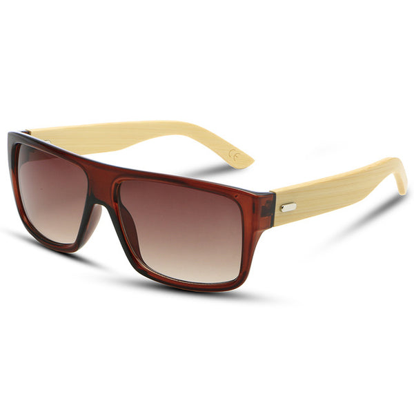 Polarized Square Wooden Sunglasses