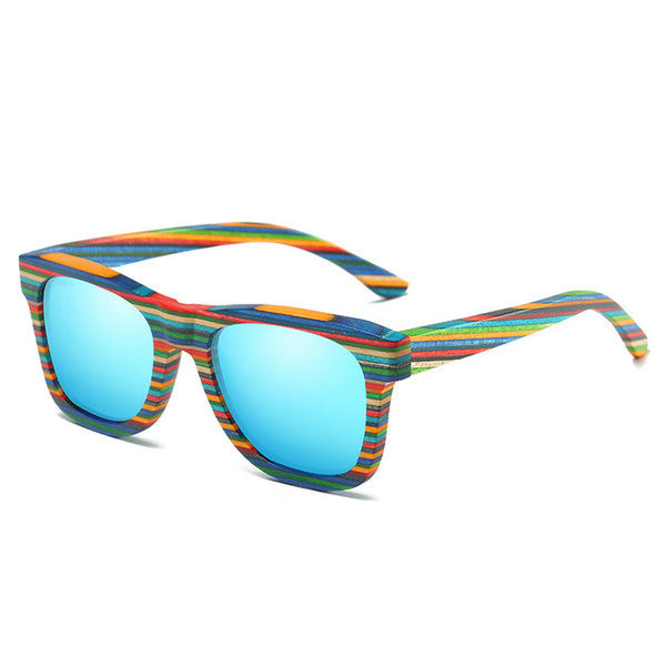 Polarized Lens Wooden Sunglasses