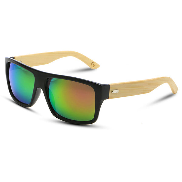 Polarized Square Wooden Sunglasses