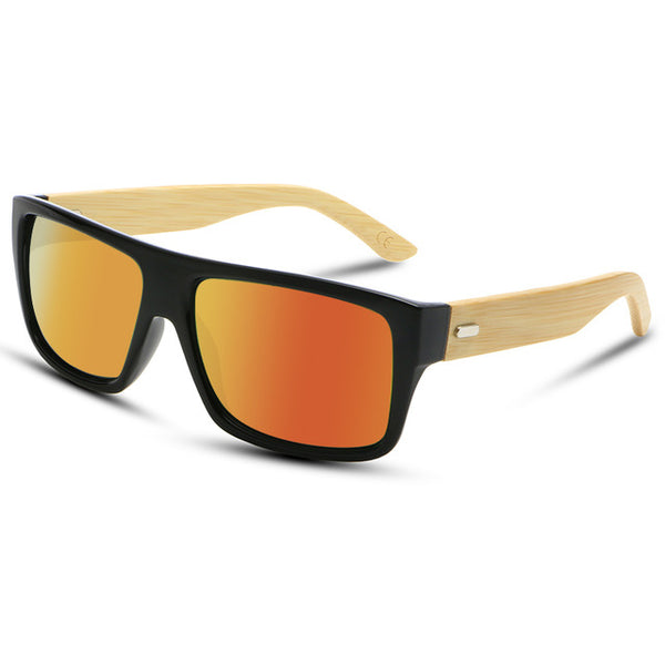 Polarized Square Wooden Sunglasses