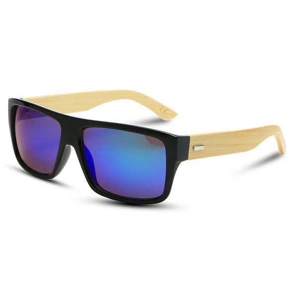 Polarized Square Wooden Sunglasses
