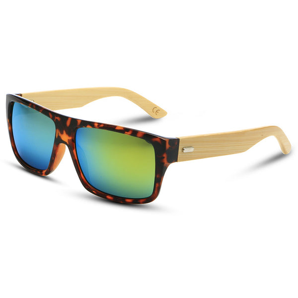 Polarized Square Wooden Sunglasses