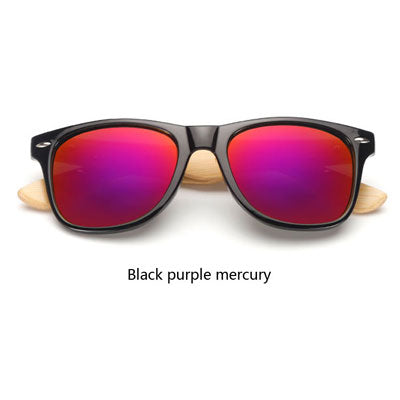 Wayfarer style Bamboo Sunglasses