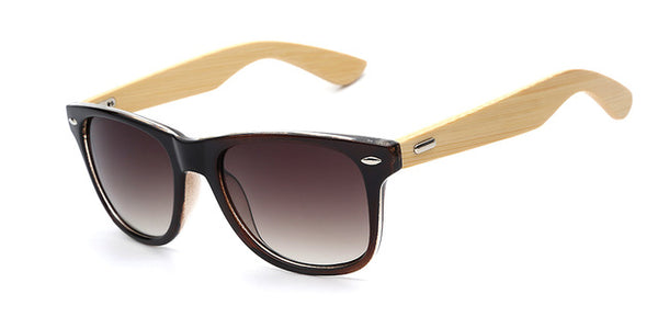 Bamboo Wooden Frame Sunglasses