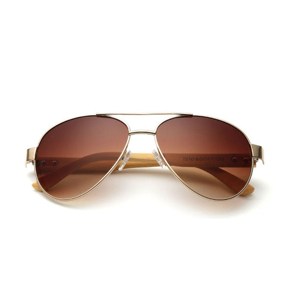 Photochromic Lens Wooden Sunglasses