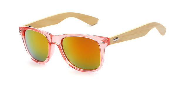 Bamboo Wooden Frame Sunglasses