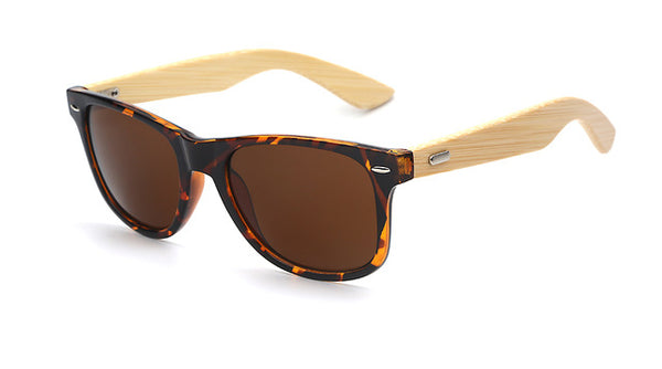 Bamboo Wooden Frame Sunglasses
