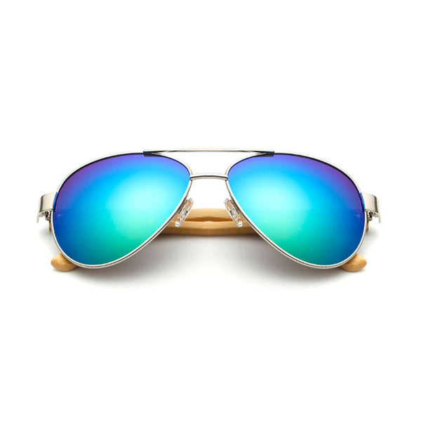 Photochromic Lens Wooden Sunglasses