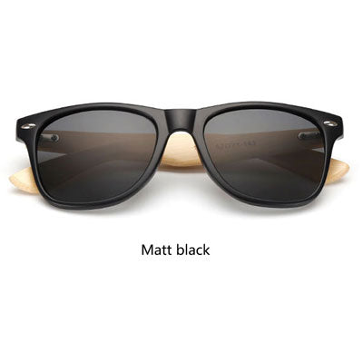 Wayfarer style Bamboo Sunglasses